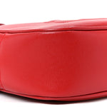 Calfskin Gancini Camera Crossbody Bag Red