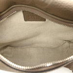 Piuma Calfskin Jumbo GG Embossed Small Belt Bag Good Taupe