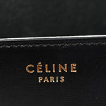 Box Calfskin Medium Classic Box Flap Bag Black