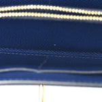 Epsom Kelly Wallet To Go Bleu Saphir