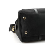 Re-Nylon Saffiano Medium Re-Edition 1978 Top Handle Bag Black