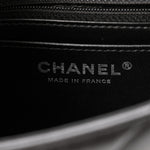 Aged Calfskin Quilted 2.55 Reissue Mini Flap So Black