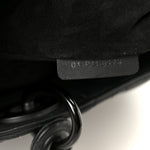 Ultra Matte Calfskin Cannage Medium Lady Dior Black