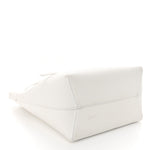 Calfskin Mini Bucket Bag White