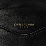 Lambskin Chevron Quilted Small Loulou Bag Sunflower