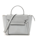 Grained Calfskin Micro Belt Bag Cloud