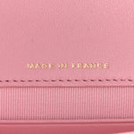 Lambskin Quilted Pick Me Up Mini Wallet On Chain Light Pink