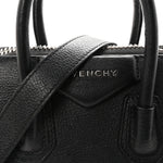 Sugar Goatskin Mini Antigona Black
