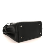 Soft Calfskin Lockme Ever MM Black