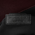 Lambskin Quilted Maxi Icare Shopping Tote  Rouge Cabernet