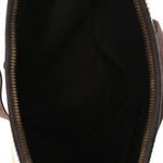 Monogram Medium Half Moon Hobo Dark Brown