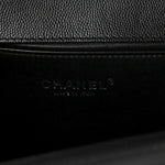 Caviar Quilted Medium Boy Flap Black