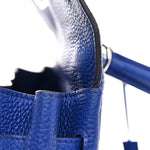 Togo Kelly Retourne 35 Bleu Electrique