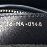 Lambskin Cannage Medium Lady Dior Navy Blue