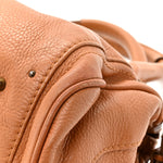 Calfskin Medium Paddington Satchel Tan