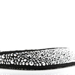Satin Crystal Cleo Adjustable Strap Shoulder Bag Metal