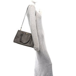 Saffiano Lux Medium Tote Grafite