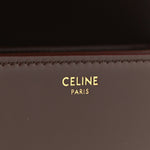 Shiny Calfskin Medium Triomphe Chestnut