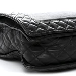 Calfskin Large Boy Reverso Flap Black