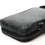 Monogram Eclipse Reverse Double Phone Pouch