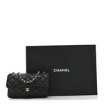 Caviar Fabric Graffiti Foldable Tote Bag With Chain Black Multicolor