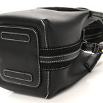 Smooth Calfskin Micro Bale Bag Black
