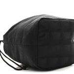 Nylon Travel Drawstring Bag Black