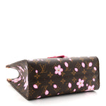LV X TM Monogram Cherry Blossom Onthego PM Sakura Brown