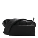 Nylon Intrecciato Padded Tech Cassette Bag Black