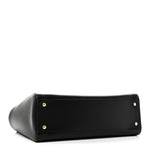 Calfskin Archetype Small Shopping Tote Black