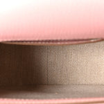 Grained Calfskin Small Marcie Saddle Bag Blossom Pink