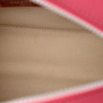 Vitello Colorblock Free Rockstud Top Handle Shoulder Bag Pink Optic White