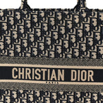 Oblique Large Book Tote Blue Multicolor
