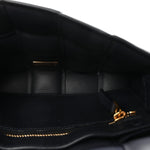 Nappa Maxi Intreccio Small Padded Cassette Crossbody Bag Deep Blue