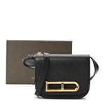 Alpina Calfskin Toy Lingot Crossbody Black