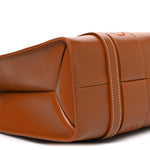 Calfskin Medium Woody Tote Caramel