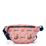 Coated Canvas Interlocking G Jetsons Childrens Belt Bag Pink