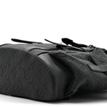 Taurillon Monogram Christopher MM Backpack Black