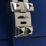 Chevre Mysore Medor 23 Clutch Bleu Hydra Electric Blue