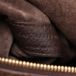 Grained Deerskin Bea Tote Sweet Chocolate