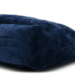 Suede Calfskin Kidskin Zoe Tote Midnight