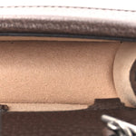 Monogram Jumbo GG Textured Dollar Calfskin Embroidered Super Mini Dionysus Shoulder Bag Camel Ebony New Acero Multicolor