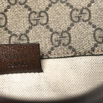 GG Supreme Monogram Neo Vintage Web Belt Bag Brown
