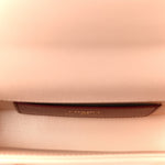 Shiny Caviar Mini Preppy Coco Shoulder Bag Light Pink