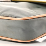 Nylon Vernice Belt Bag Pink Gray