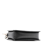 Monogram Jumbo GG Textured Dollar Calfskin Web Mini Crossbody Bag Black