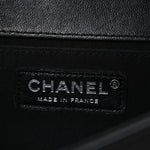 Lambskin Stitched Medium Boy Flap Black