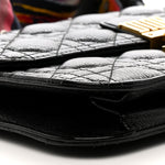 Lambskin Cannage Large Dioraddict Flap J’Adior Strap Black