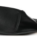 Smooth Calfskin La Pochette Rond Carre Black