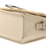 Smooth Calfskin Metal Flap Le Grand Bambino Light Ivory